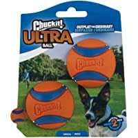 Chuckit! 17020 Ultra Ball- 2 Pelotas para Perros Compatible con el Lanzador- S